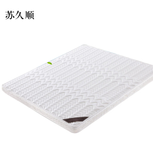 苏久顺椰棕床垫家用棕垫B10cm厚(防螨针织+2cm乳胶+0胶水天然椰棕)800mm*2000mm