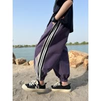 男童夏季防蚊束腿裤2025新款薄款夏装裤子男孩束腿九分长裤潮运动