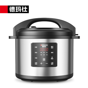 德玛仕DEMASHI商用大容量电压力锅智能蒸煮多用电饭锅食堂饭店电高压锅电饭煲煮饭锅8升[高原可用]FRP80-B1