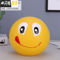 三维工匠存钱罐儿童防摔纸币硬币两用储蓄罐大容量储钱罐男女 表情包-调皮吐舌左