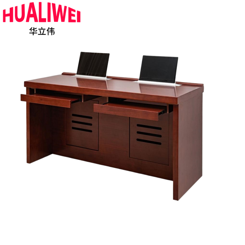 华立伟升降电脑桌160cm张