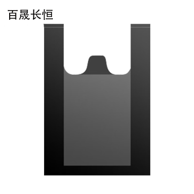 百晟长恒BSCH-B32 50cm*70cm 背心式 50只/包 垃圾袋 (计价单位:包) 黑色