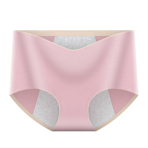 女生生理裤月经裤纯棉少女防漏中腰内裤女学生无痕经期姨妈裤