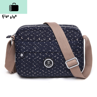 女包帆布斜挎包女牛津布小包包妈妈休闲百搭尼龙中年挎包NEW LAKE女斜挎包