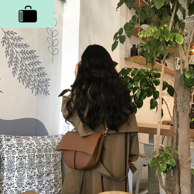 包包女2020春夏新款高级感洋气小众设计女包翻盖单肩斜挎马鞍包潮NEW LAKE女斜挎包