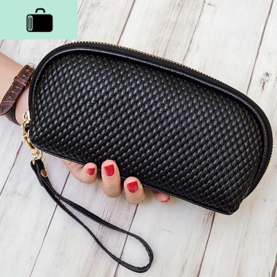 2020新款皮手拿包女士大容量长款钱包贝壳包装手机钥匙零钱包小NEWLAKE女手包