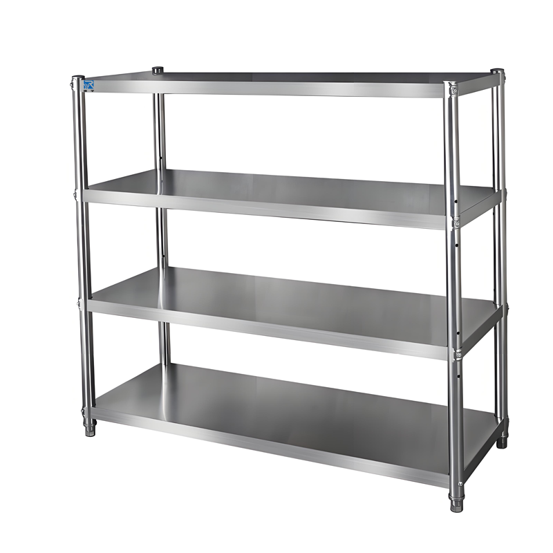 瑞宇牌不锈钢四层落地层架/1200*600*1550mm/304#1.2mm