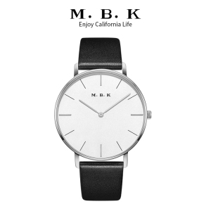 M.B.K欧美品牌女士潮流轻奢石英表 女表时尚小众ins风简约时尚防水两针手表男表新款3001L-1