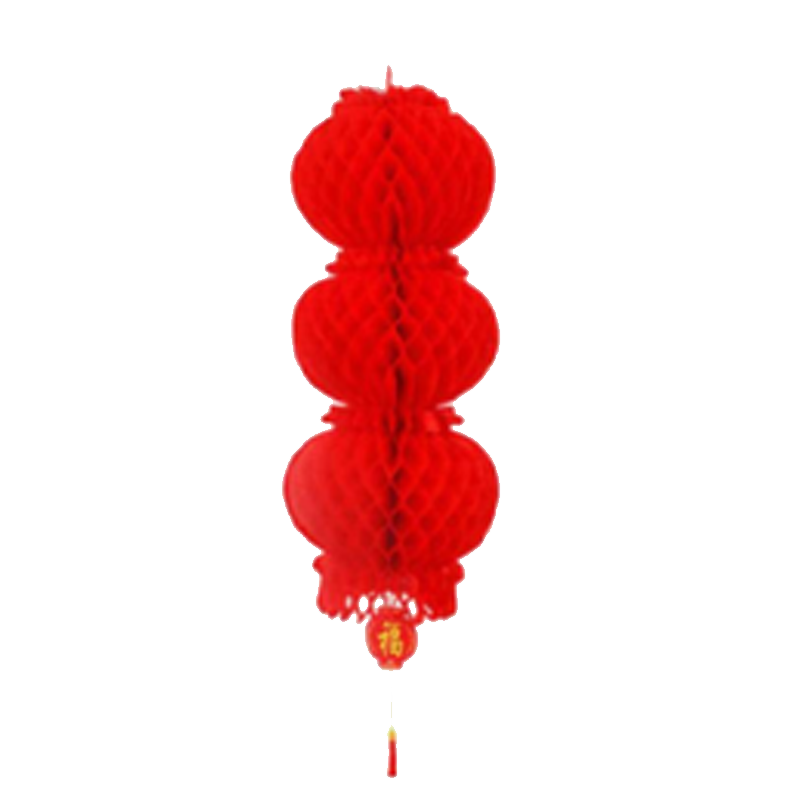 锦瑞星挂饰连串蜂窝灯笼加厚35#3连串/个