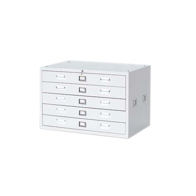 乙壬底图柜工程资料图纸柜0号1号抽屉柜文件柜地图柜菲林柜图纸收纳柜1号单节1000*700*550 灰白色