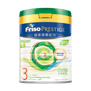 美素佳儿(Friso)港版皇家 有机系列 3段 (1-3岁) 较大婴幼儿配方营养奶粉 800g/罐[27年2月]