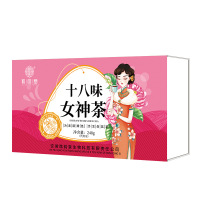 谯韵堂 桂圆红枣枸杞阿胶茶 十八味女神茶240g/盒
