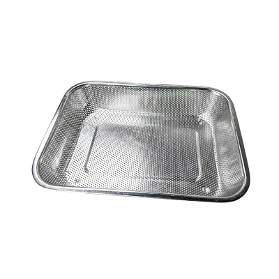 兰雅昀 不锈钢沥水篮 37.5x27.5x6.5cm 个