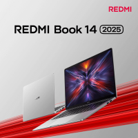 小米笔记本电脑 红米 RedmiBook 14 2025 酷睿标压C5-220H 2.8K 120hz高刷屏 轻薄本 定制 16G内存 1TB固态 星辰银