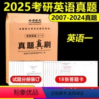 2025历年真题卷 考研英语一 [正版]2025考研英语一历年真题卷真题真刷2007-2024年18年真题解析详细赠配套