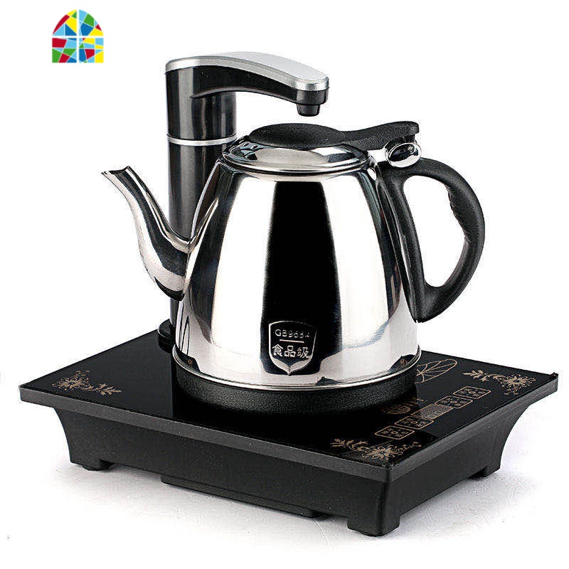 全自动上水电热水壶家用烧水壶电茶炉茶具智能电磁茶炉泡茶壶套装 FENGHOU 翡翠金半自动保温款