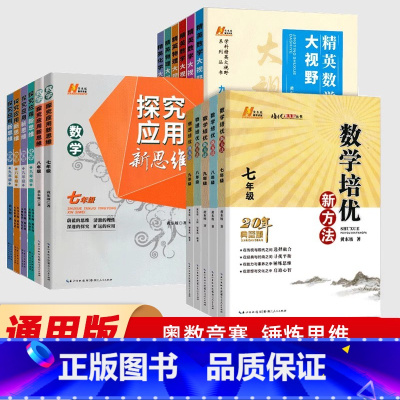 3本套装·新思维-数学+物理+化学 九年级/初中三年级 [正版]探究应用新思维数学七八九年级上下册全国通用版中考初一练习
