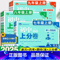 英语[人教版 无单选版] 八年级上 [正版]2025新版初中上分卷七年级八九年级上册数学物理语文英语政治历史地理生物七下