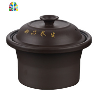 封后电炖锅煮粥煲汤锅陶瓷煲粥紫砂内胆电炖盅盖子1.5L2.5L3.5L4.5L6L FENG 2.5L黑紫砂内胆[不含盖