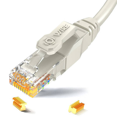 奥威尔(OWIRE) SSKJ-C5E-5M 插口镀金 高速超五类网线网络线 5.00 米/根 (计价单位:根) 灰色