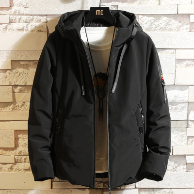 NEWLAKE男士韩版修身大码棉衣2020冬季加厚棉服潮流带帽冬天外套潮牌日系棉衣