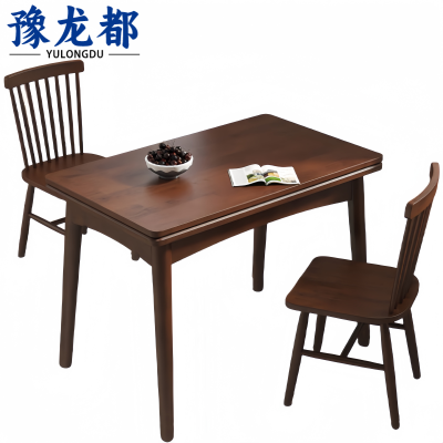 豫龙都 餐桌 一桌两椅 套