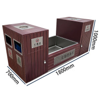 豫芙莱 垃圾投放点垃圾桶 1.8m 个
