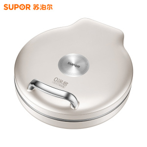苏泊尔(SUPOR)电饼铛 0涂层304不锈钢电饼档家用 煎饼锅烤肉烙饼锅早餐机煎烤机 40mm加深 JJ30A830