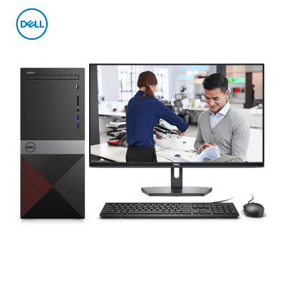 戴尔(DELL)商务台式机3881/388827英寸十代酷睿企业采购娱乐竞技学生网课性能台式电脑整机（i5-104008G1T机械+256固态集显）