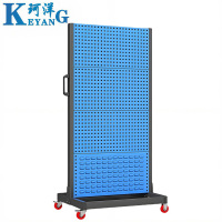 珂洋 洞洞板工具架 双面4层 个