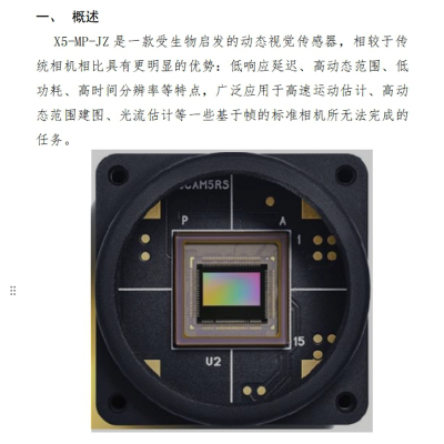 机载DVS事件相机X5-MP-JZ