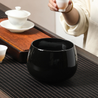 MULTIPOTENT茶具配件桌面茶渣桶茶洗建水茶桶功夫茶渣缸功夫茶盂禅意小号