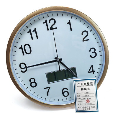 和居态 电波钟电波钟 15英寸 个