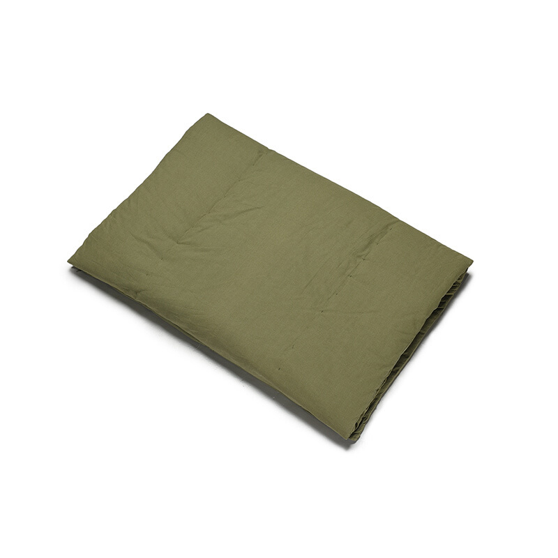 煊煜 军绿棉褥 100*200/4斤 全棉军绿色包布内胎含网垫絮新疆棉花褥子褥垫 单位条