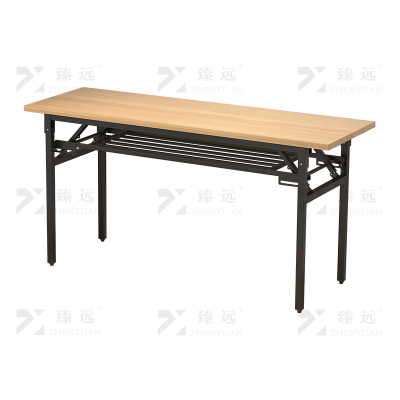 臻远ZY4082128 办公家具办公桌职员桌折叠桌长条桌 双层1400*400*750