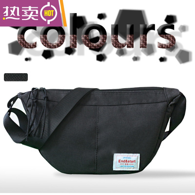 NEWLAKE原创潮包单肩包男斜挎包迷彩日系街头死飞邮差包简约学生书包青年斜挎包男