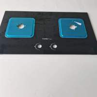 帮客材配法迪欧燃气灶JZT-2B16、JZY-2B16玻璃面板(黑色钢化玻璃)