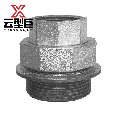云型巨 铸铁暖气片伸缩补芯内外丝镀锌活接 铸铁暖气片配件 单位:个