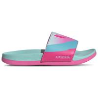 阿迪达斯(adidas)足球休闲凉拖男舒适运动防滑沙滩鞋男梅西同款潮