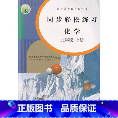 [正版]初中同步轻松练习 化学 9九年级上册 人教版