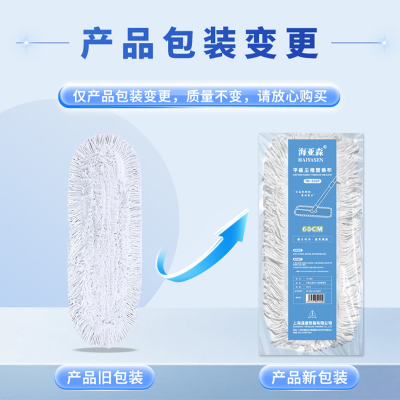 海亚森 TK-2007 60CM 平板尘推布头 1.00 把/个 (计价单位:个) 蓝色