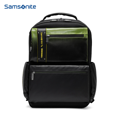 SamsoniteXdiesel联名款新秀丽双肩包时尚简约男包15/17寸电脑包旅行包KB1