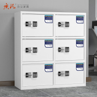 质凡 保密柜六门国保密码锁款 /ZF-BMG064/1200*420*900mm(厚度0.7mm)