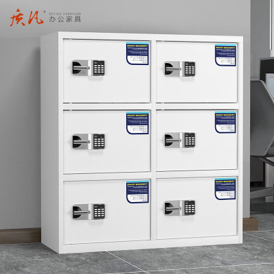 质凡 保密柜六门国保密码锁款 /ZF-BMG064/1200*420*900mm(厚度0.7mm)