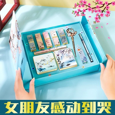 工匠时光情人节送女友生日礼物女音乐彩妆口红礼盒套装情人节送女友老婆女朋友女生闺蜜客户妈妈结婚纪念日年会礼品默认颜色