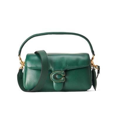 COACH蔻驰女士平纹单肩包大容量实用百搭配饰休闲通勤手提斜挎