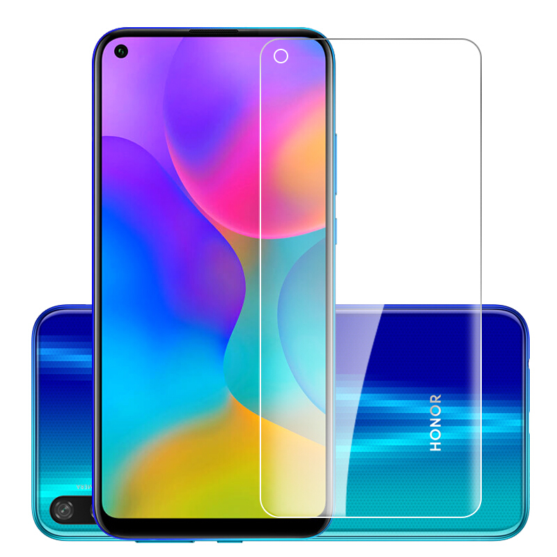 [买2送手机壳]轻万适用华为荣耀play3钢化膜非全屏高清透明防摔贴膜