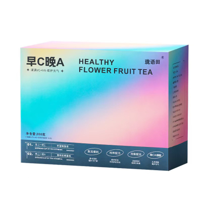 珑语田 早C晚A茶 200克 盒