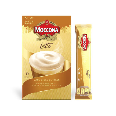原装进口摩可纳拿铁速溶咖啡160g