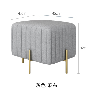 森美人北欧口换鞋凳家用床尾凳客厅小沙发凳子穿鞋试衣间轻奢长凳